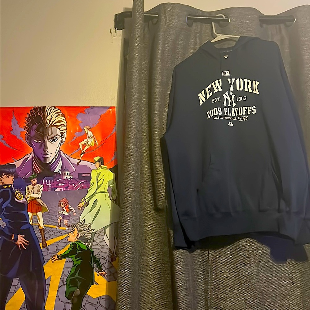 New York Yankees Authentic Drawstring Hoodie Streetwear